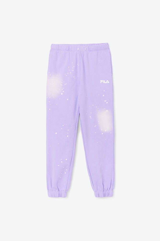 Fila Pants Womens Purple - Raleigh Tie Dye Jogger - Philippines 3256408-JT